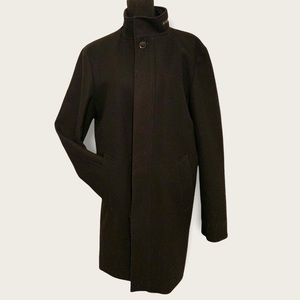 Men’s Pea Coat, Wool Blend, Express, size Med.